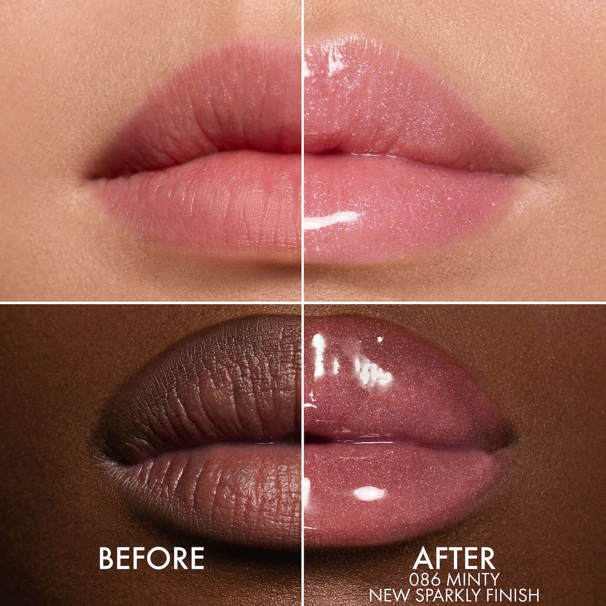 DIOR Lip Glow Oil Hydrating High-Shine Gloss - 086 Minty