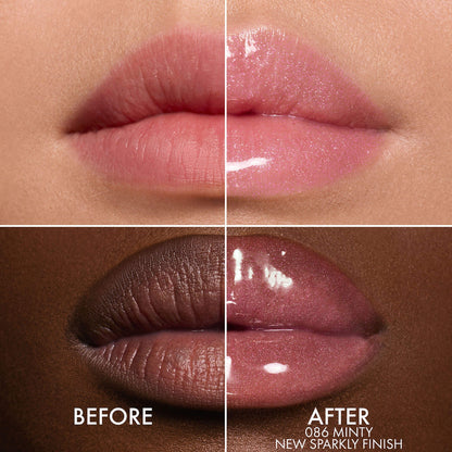 DIOR Lip Glow Oil Hydrating High-Shine Gloss - 086 Minty