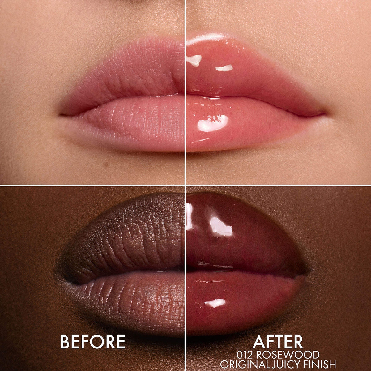DIOR Lip Glow Oil Hydrating High-Shine Gloss - 012 Rosewood