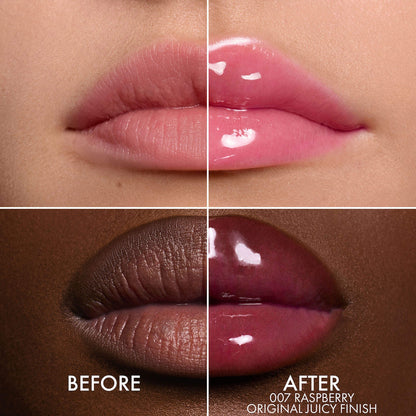 DIOR Lip Glow Oil Hydrating High-Shine Gloss - 007 Raspberry
