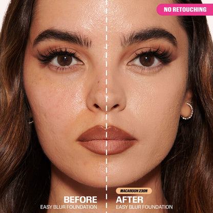 Huda Beauty Easy Blur Natural Airbrush Foundation with Niacinamide - Macaroon 230N