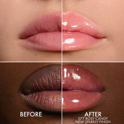 DIOR Lip Glow Oil Hydrating High-Shine Gloss - 077 Rosy Candy