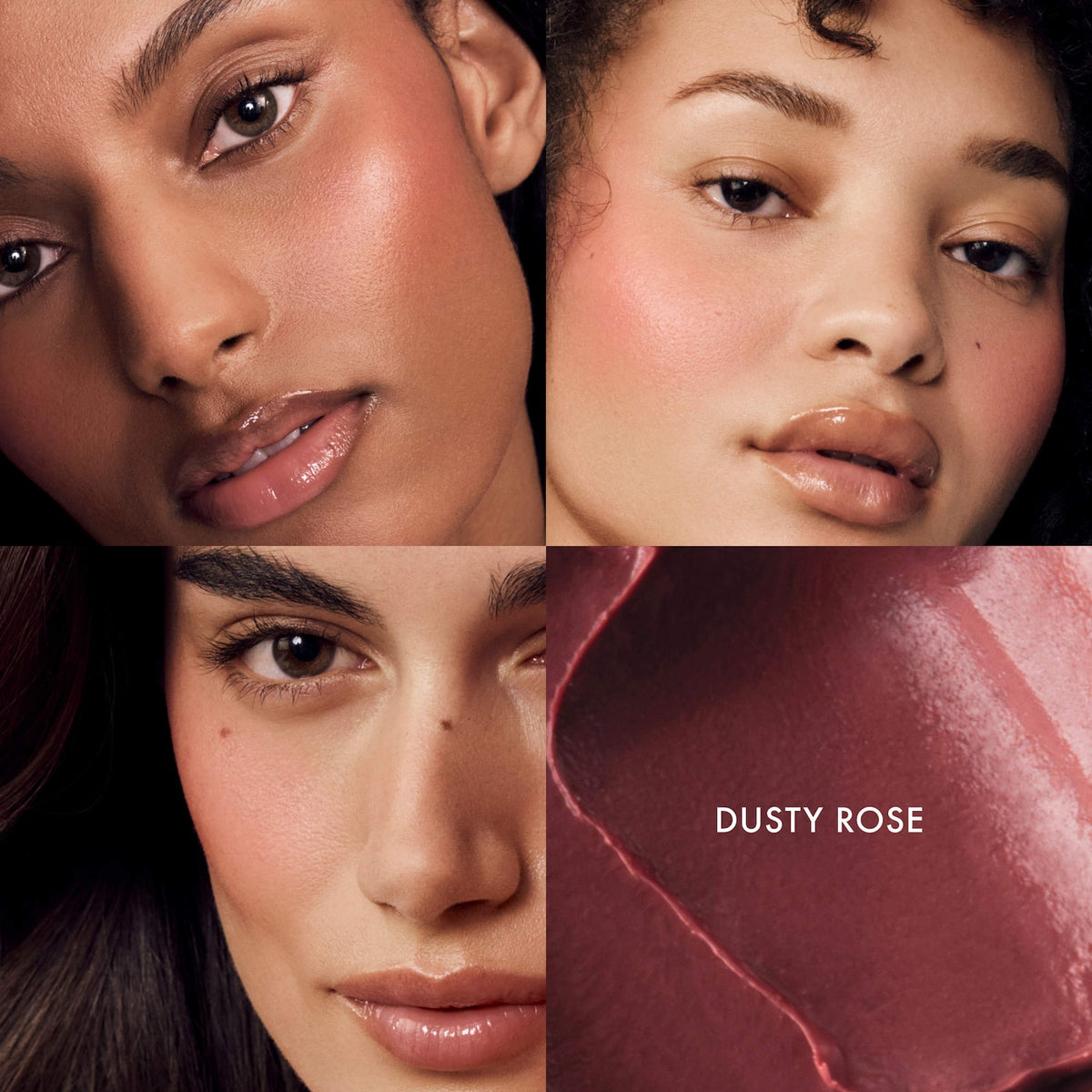 Summer Fridays Blush Butter Balm Hydrating Cream Blush with Peptides - Dusty Rose - cool dusty rose