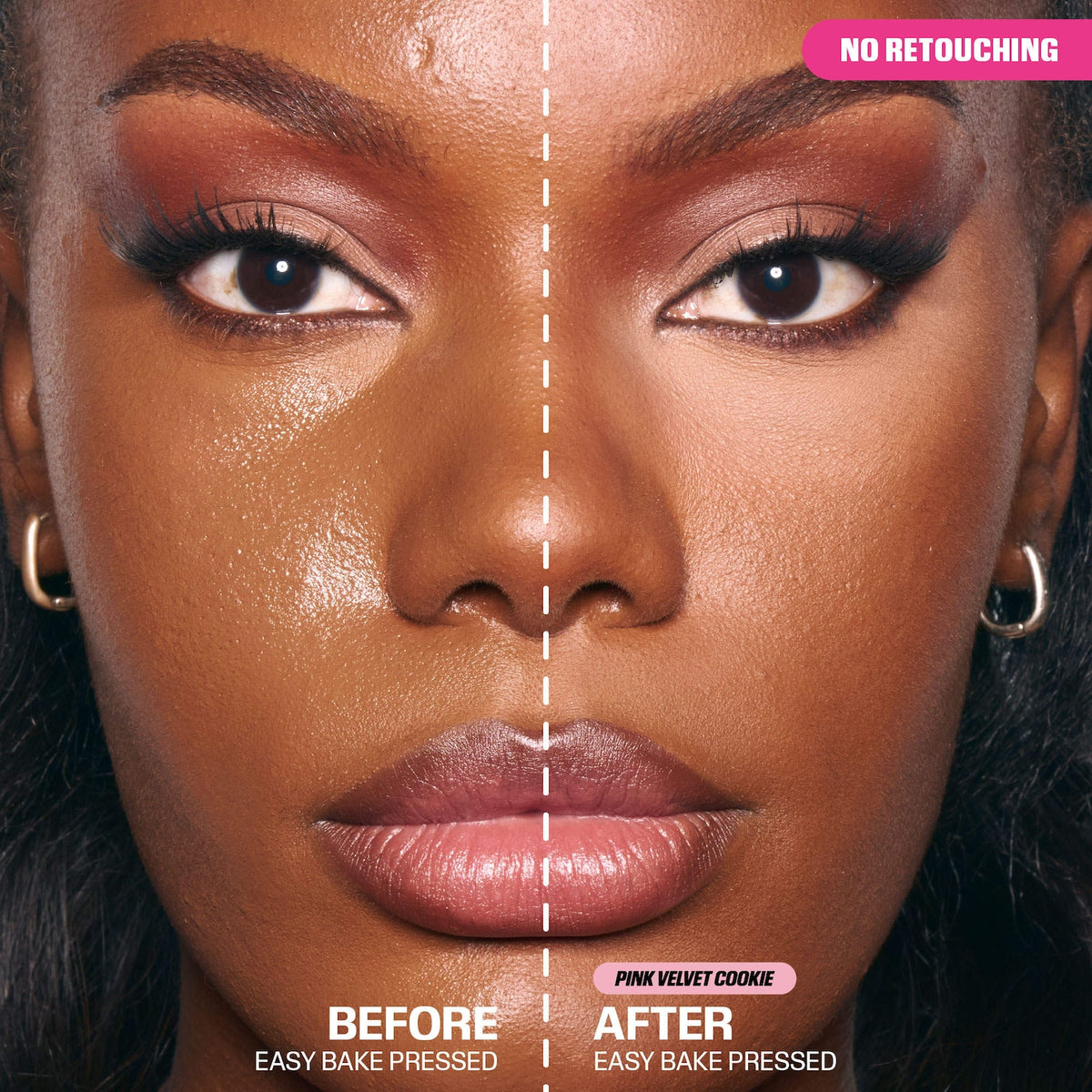 Huda Beauty Easy Bake Airbrush Matte Pressed Setting Powder - Pink Velvet Cookie