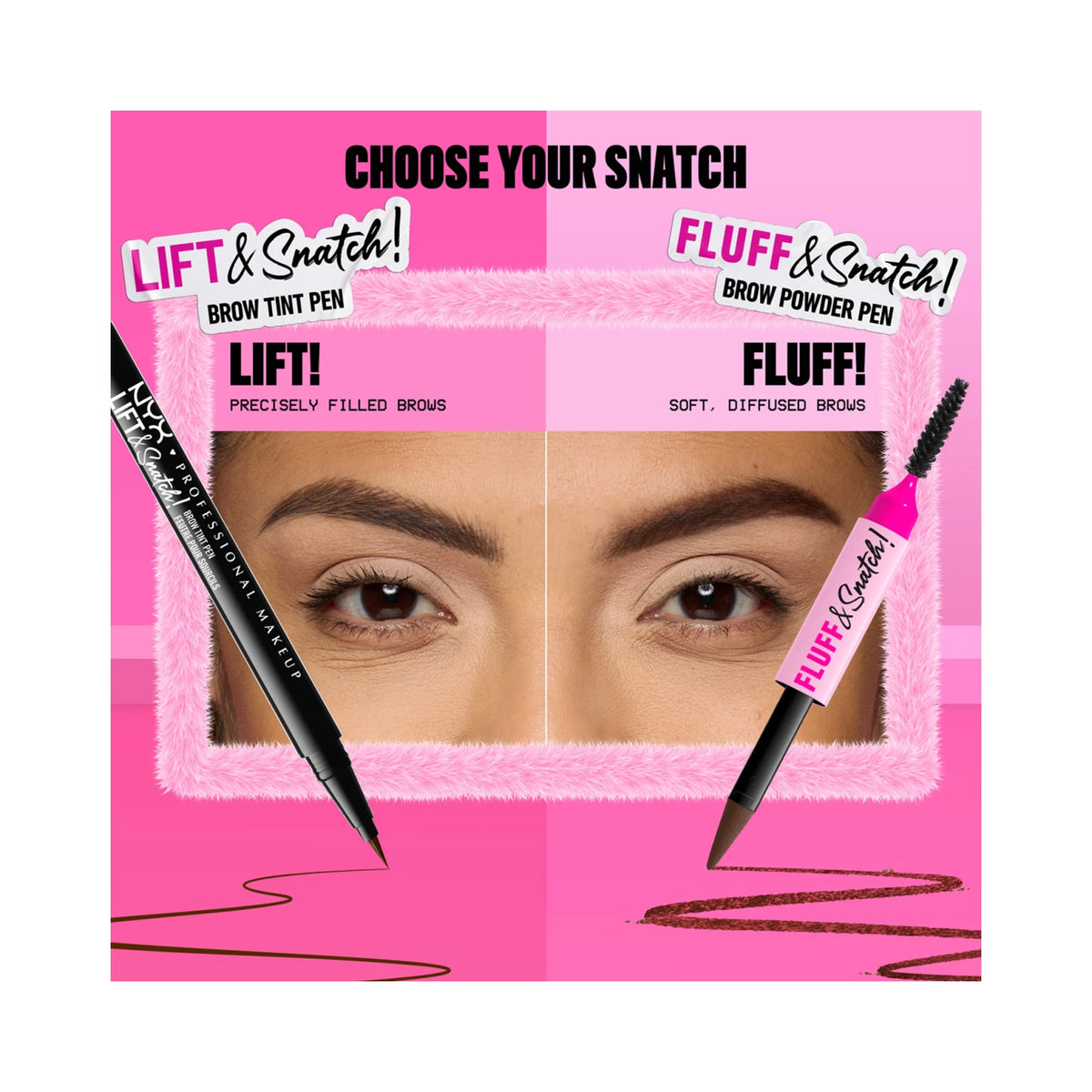 NYX Professional Makeup Fluff & Snatch!
