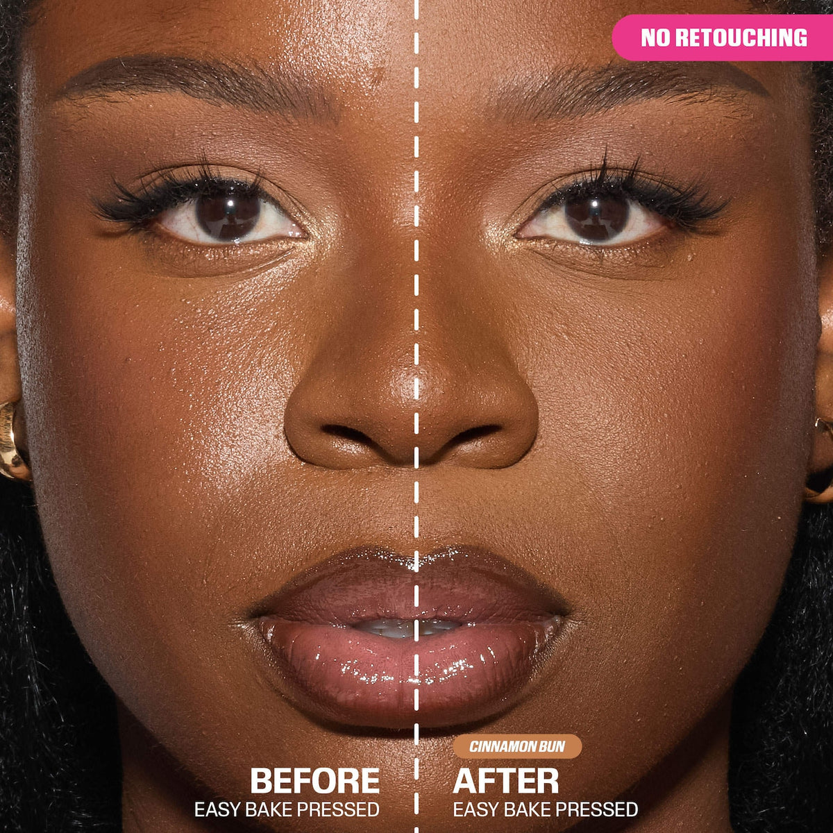 Huda Beauty Easy Bake Airbrush Matte Pressed Setting Powder - Cinnamon Bun