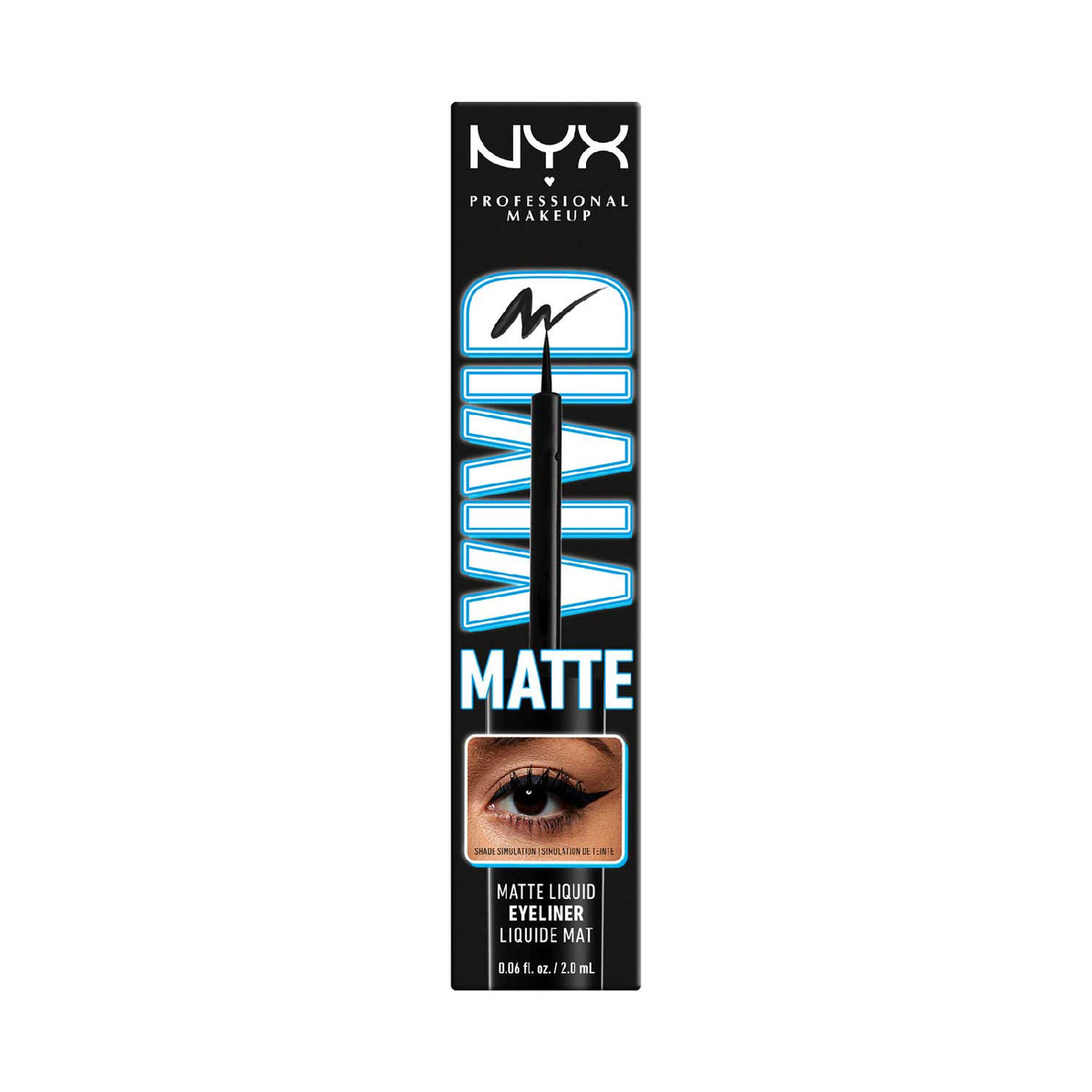 NYX Professional Makeup Vivid Matte Liquid Eyeliner