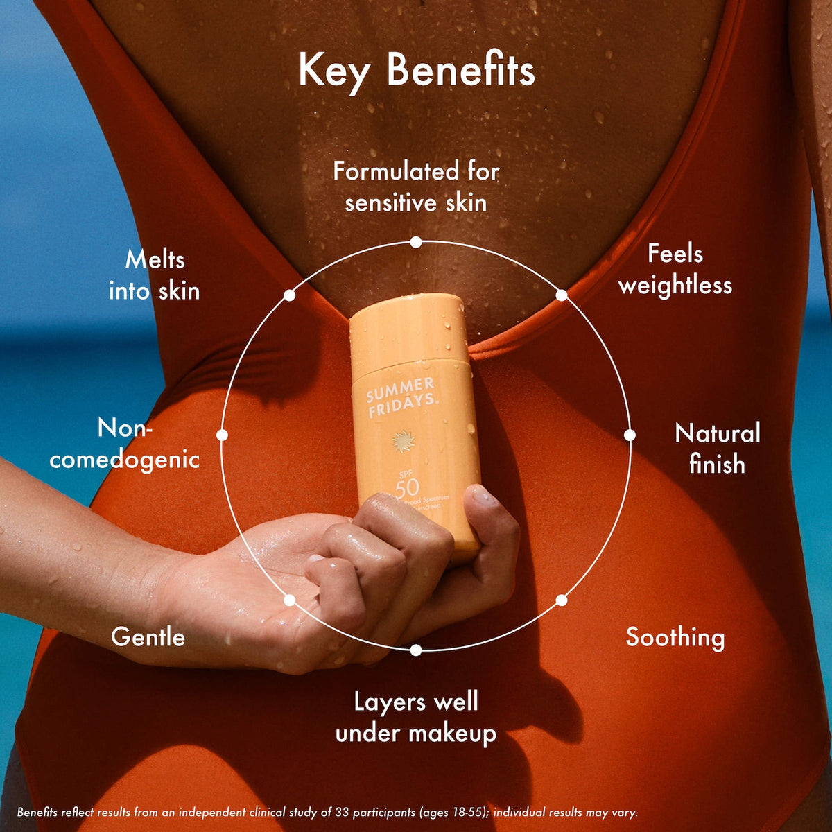 Summer Fridays ShadeDrops Broad Spectrum SPF 50 Daily Mineral Milk Sunscreen - 50 ml