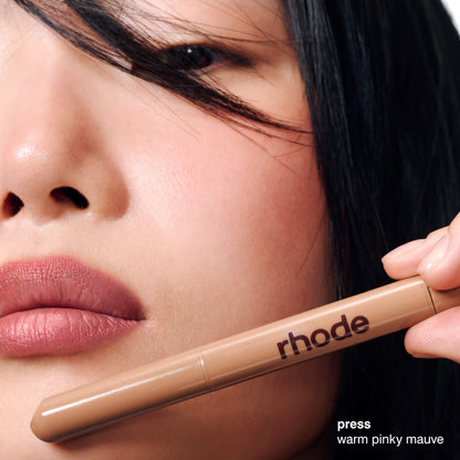 Rhode Peptide Lip Shape Contouring Lip Shaper - Press - warm pinky nude