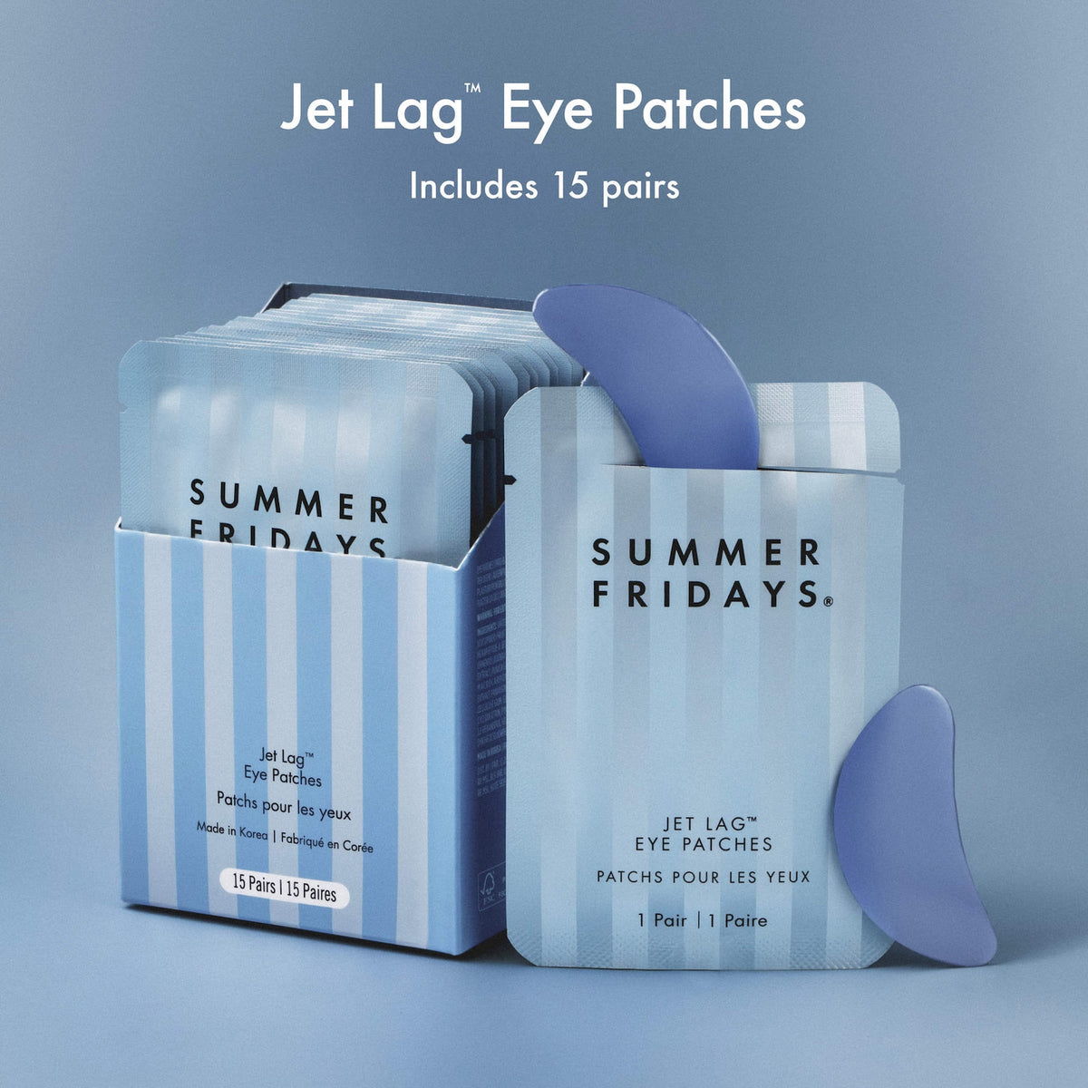 Summer Fridays Jet Lag™ Eye Patches - 15 pares