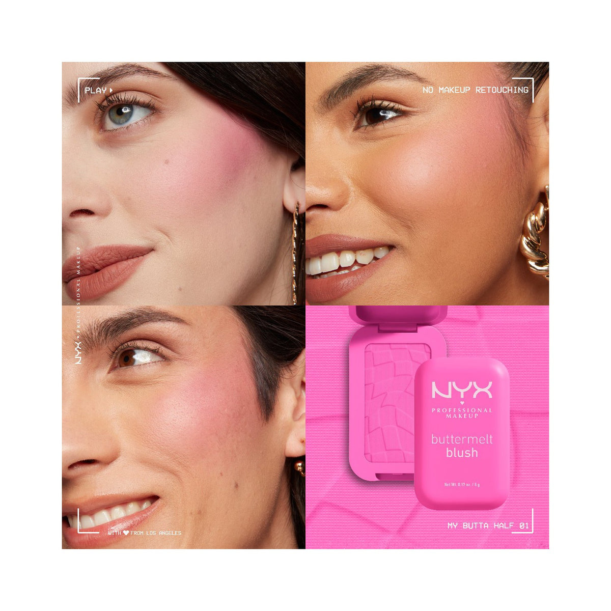 NYX Professional Makeup Buttermelt Blush