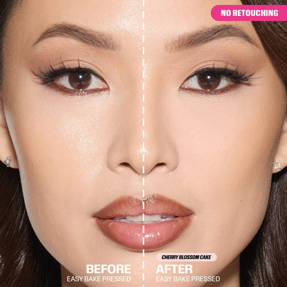 Huda Beauty Easy Bake Airbrush Matte Pressed Setting Powder - Cherry Blossom Cake