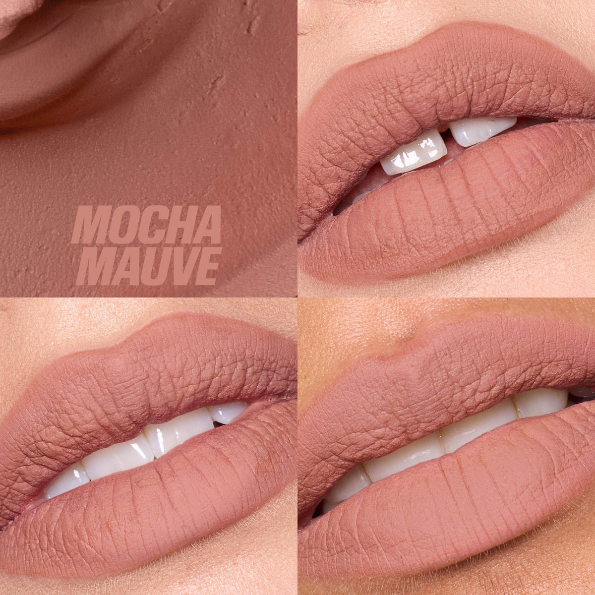 Huda Beauty Liquid Matte Mousse Soft Blur Lip Cream - Mocha Mauve