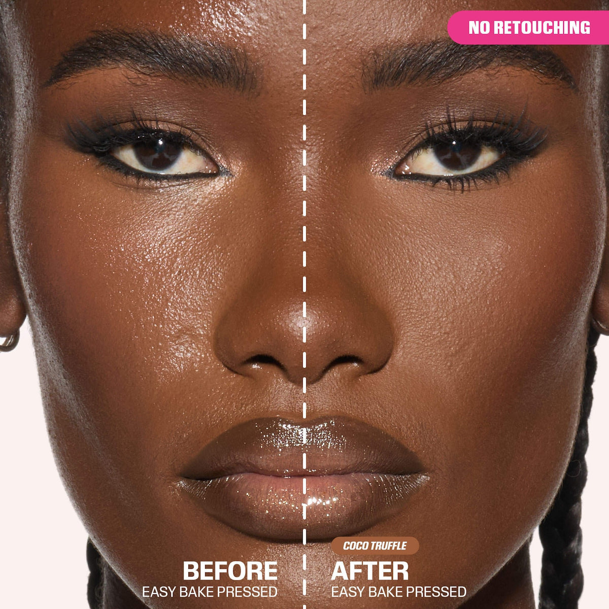 Huda Beauty Easy Bake Airbrush Matte Pressed Setting Powder - Coco Truffle