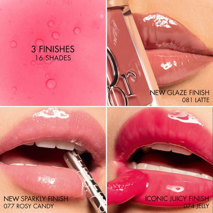 DIOR Lip Glow Oil Hydrating High-Shine Gloss - 086 Minty