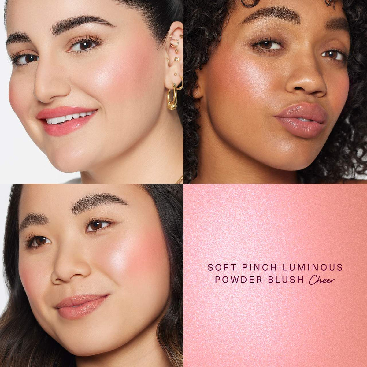 Rare Beauty by Selena Gomez Soft Pinch Luminous Powder Blush - Cheer (Selena's custom shade)
