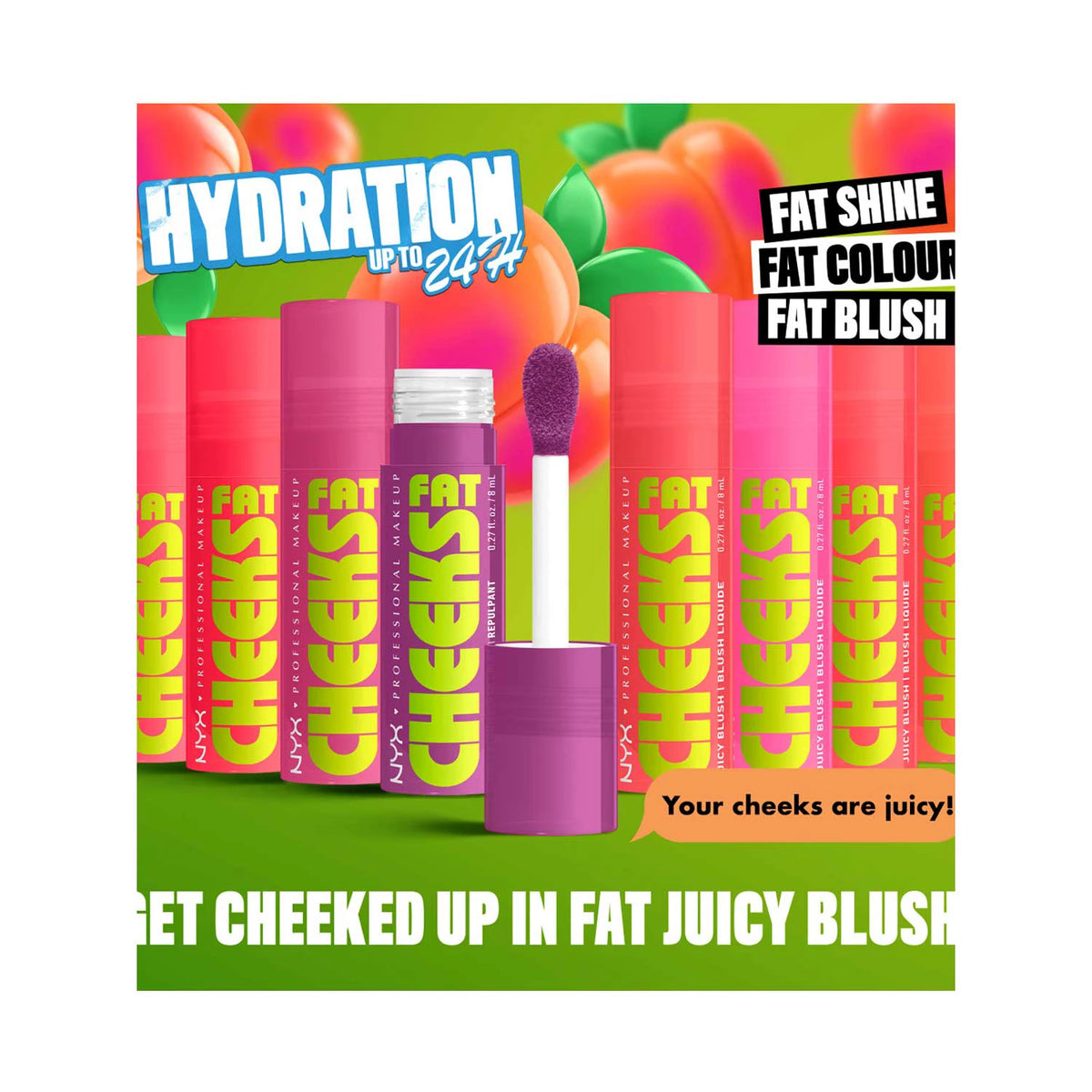 NYX Professional Makeup Fat Cheeks Juicy Blush