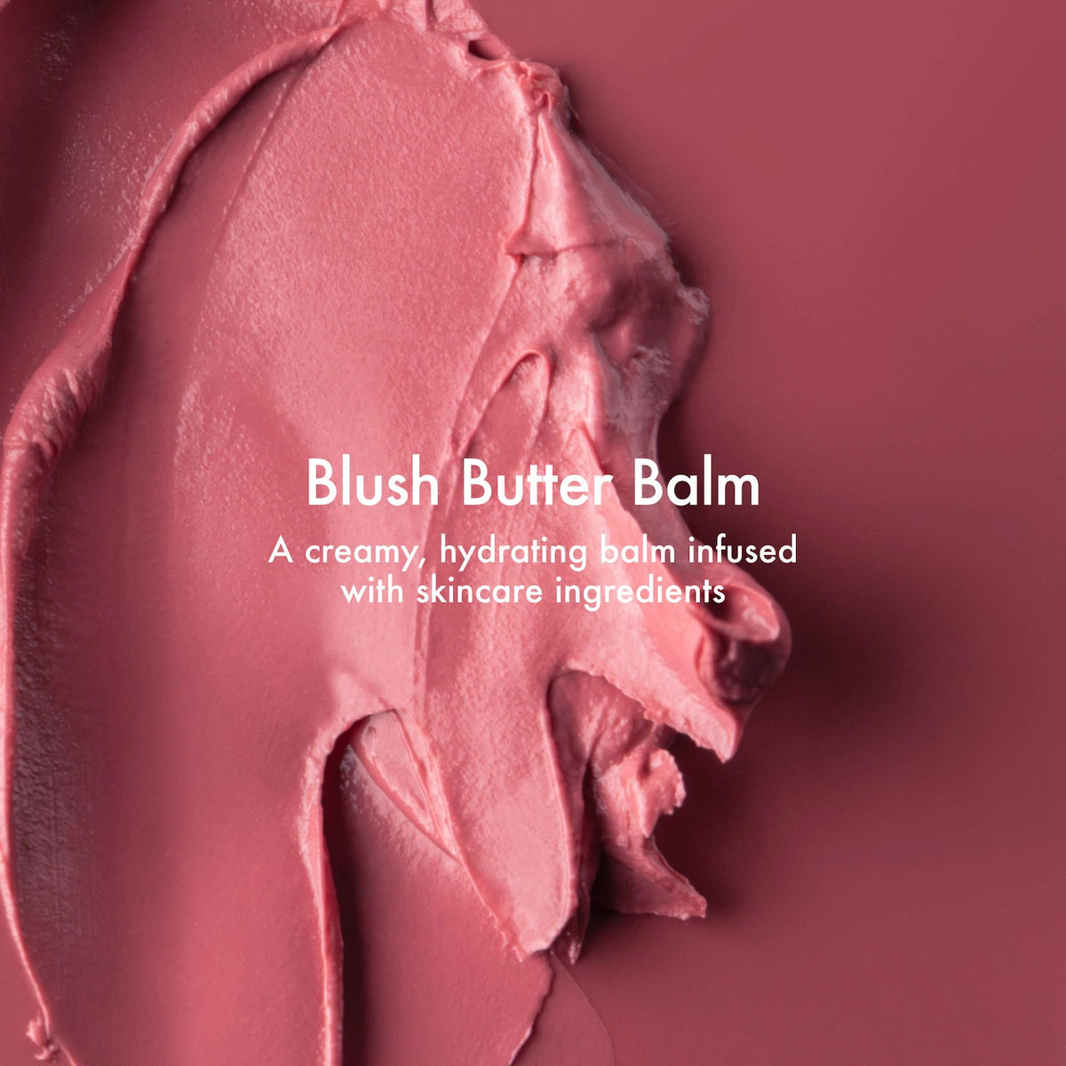 Summer Fridays Blush Butter Balm Hydrating Cream Blush with Peptides - Sweet Rosé - cool baby pink