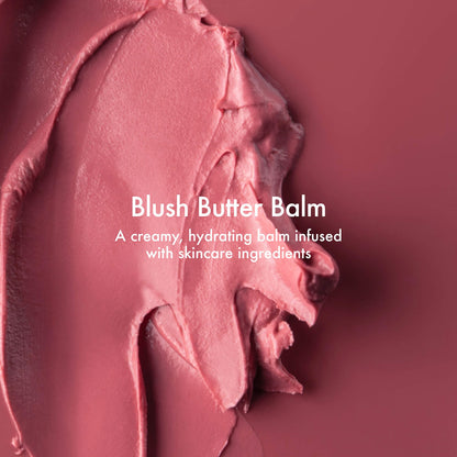 Summer Fridays Blush Butter Balm Hydrating Cream Blush with Peptides - Sweet Rosé - cool baby pink