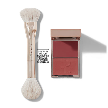 Patrick Ta Dual-Ended Blush Brush