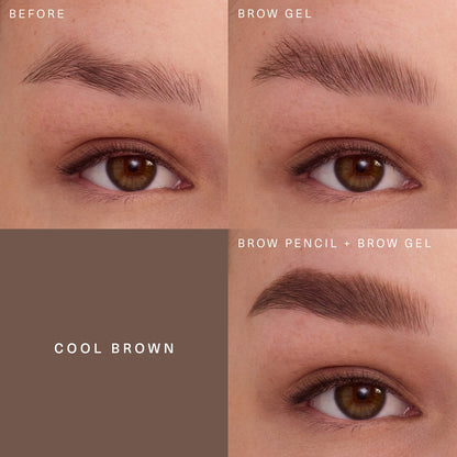 Rare Beauty by Selena Gomez Brow Harmony Flexible Lifting and Laminating Eyebrow Gel - Cool Brown