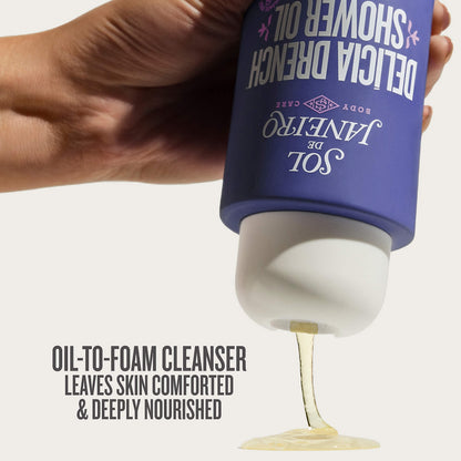 Sol de Janeiro Delícia Drench™ Moisturizing Shower Oil for Dry Skin - 385 ml