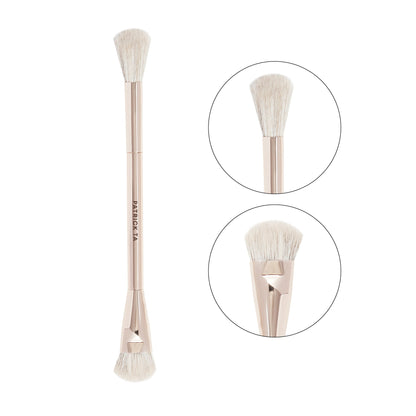 Patrick Ta Dual Ended Highlighter Brush