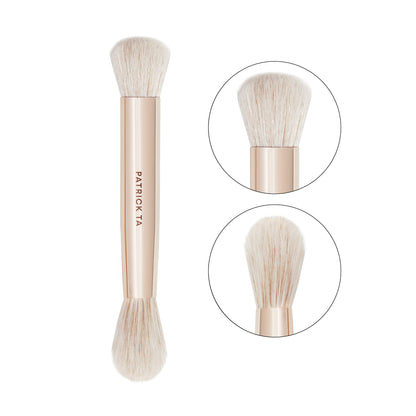 Patrick Ta Dual-Ended Complexion Brush № 2