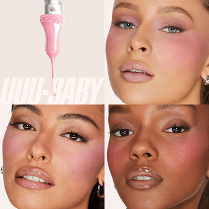 Huda Beauty Faux Filler Shiny Non-Sticky Lip Gloss