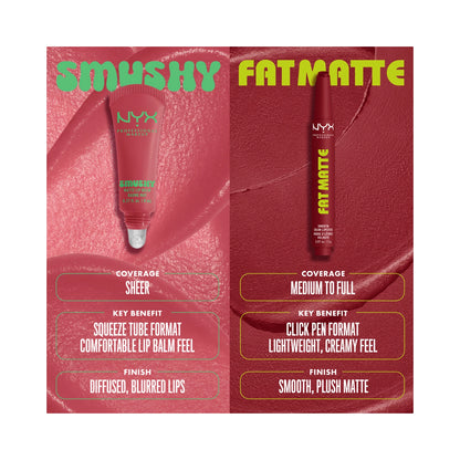 NYX Professional Makeup Fat Matte Smooth Colour Lipstick