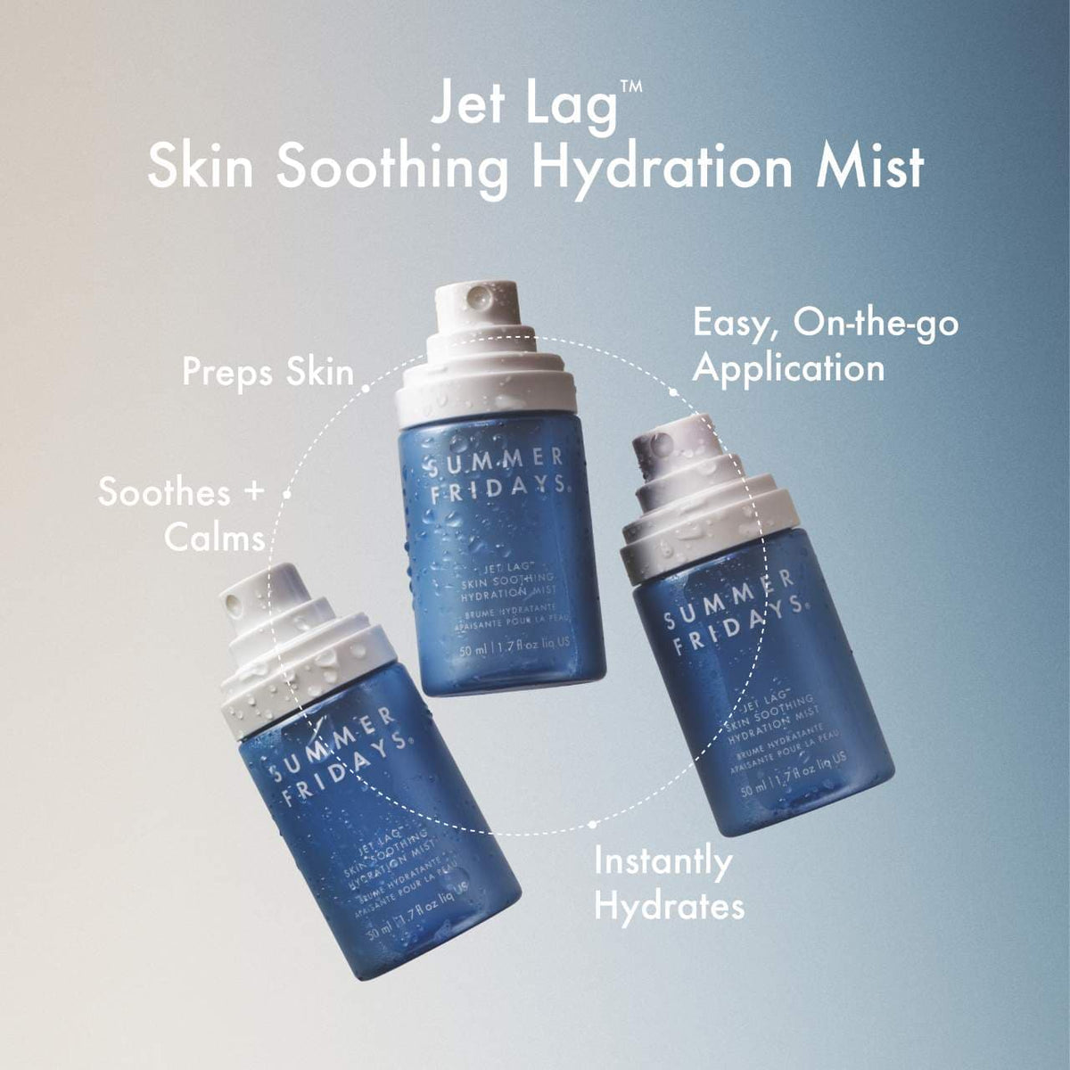 Summer Fridays Jet Lag Skin Soothing Hydration Mist - 50 ml