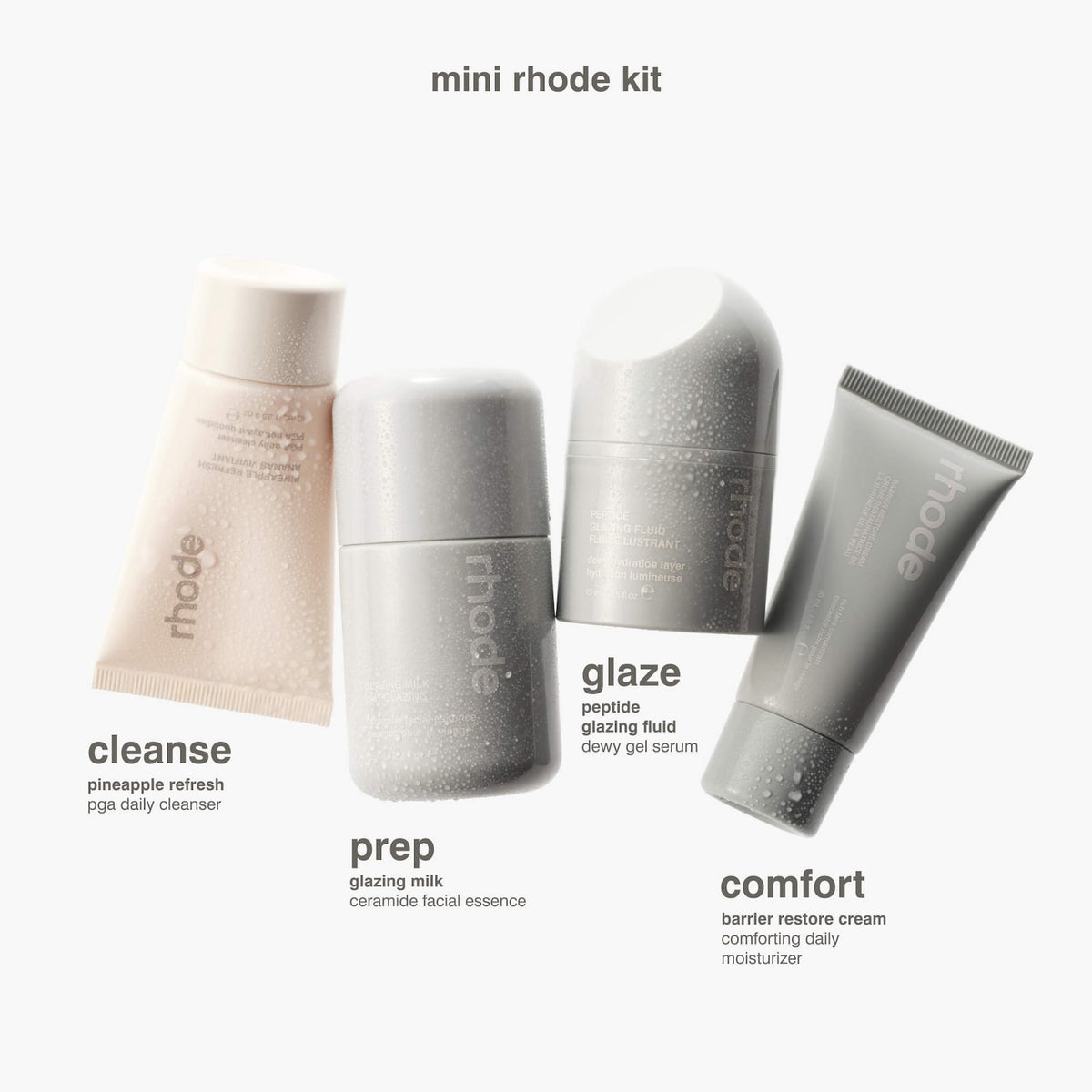 Rhode Mini Rhode Kit Glazed Skincare Essentials - SKU-2898575