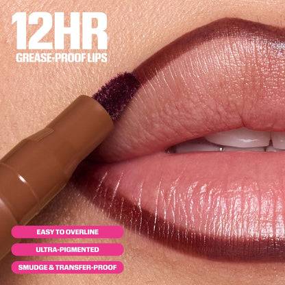 Huda Beauty Lip Contour Lip Stain for 12-Hour Wear
