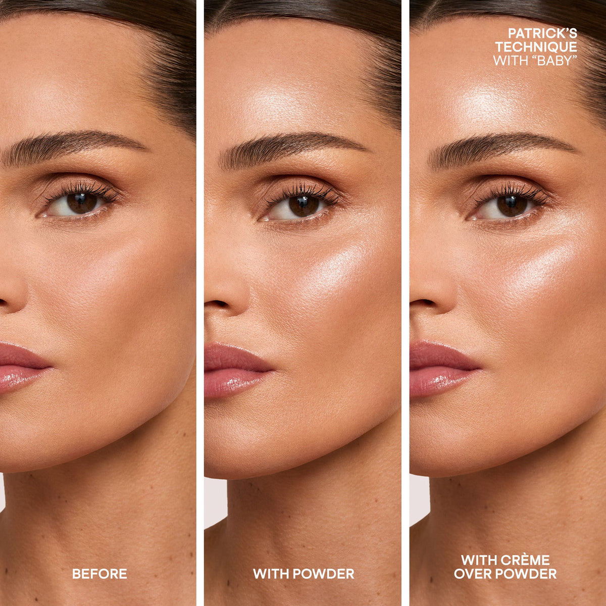 Patrick Ta Major Glow Crème & Powder Light Reflecting Translucent Highlighter Duo