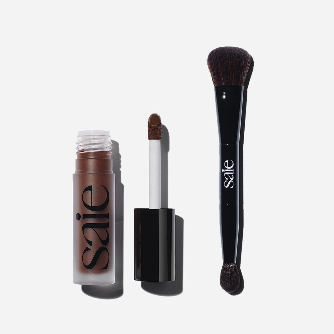 Saie Concealer Brush Duo