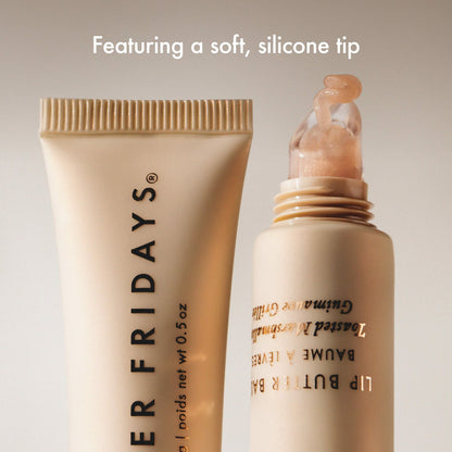 Summer Fridays Lip Butter Balm Treatment for Hydration + Nourishing Shine - Toasted Marshmallow