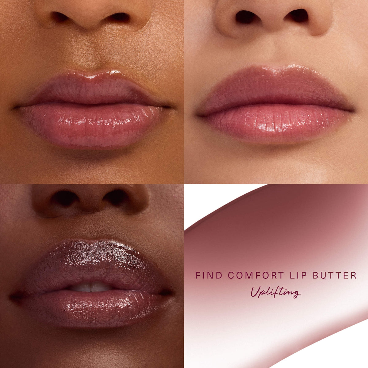 Rare Beauty by Selena Gomez Find Comfort Lip Butter Balm + Overnight Mask with Hyaluronic Acid Butter - Uplifting