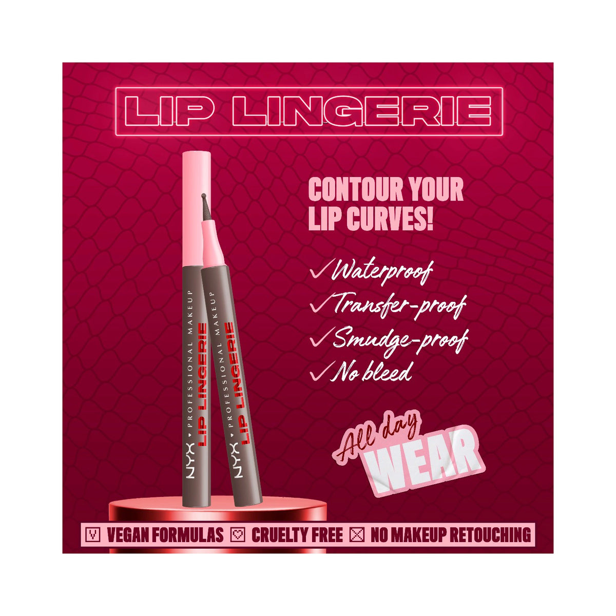 NYX Professional Makeup Lip Lingerie Lip Liner Stain