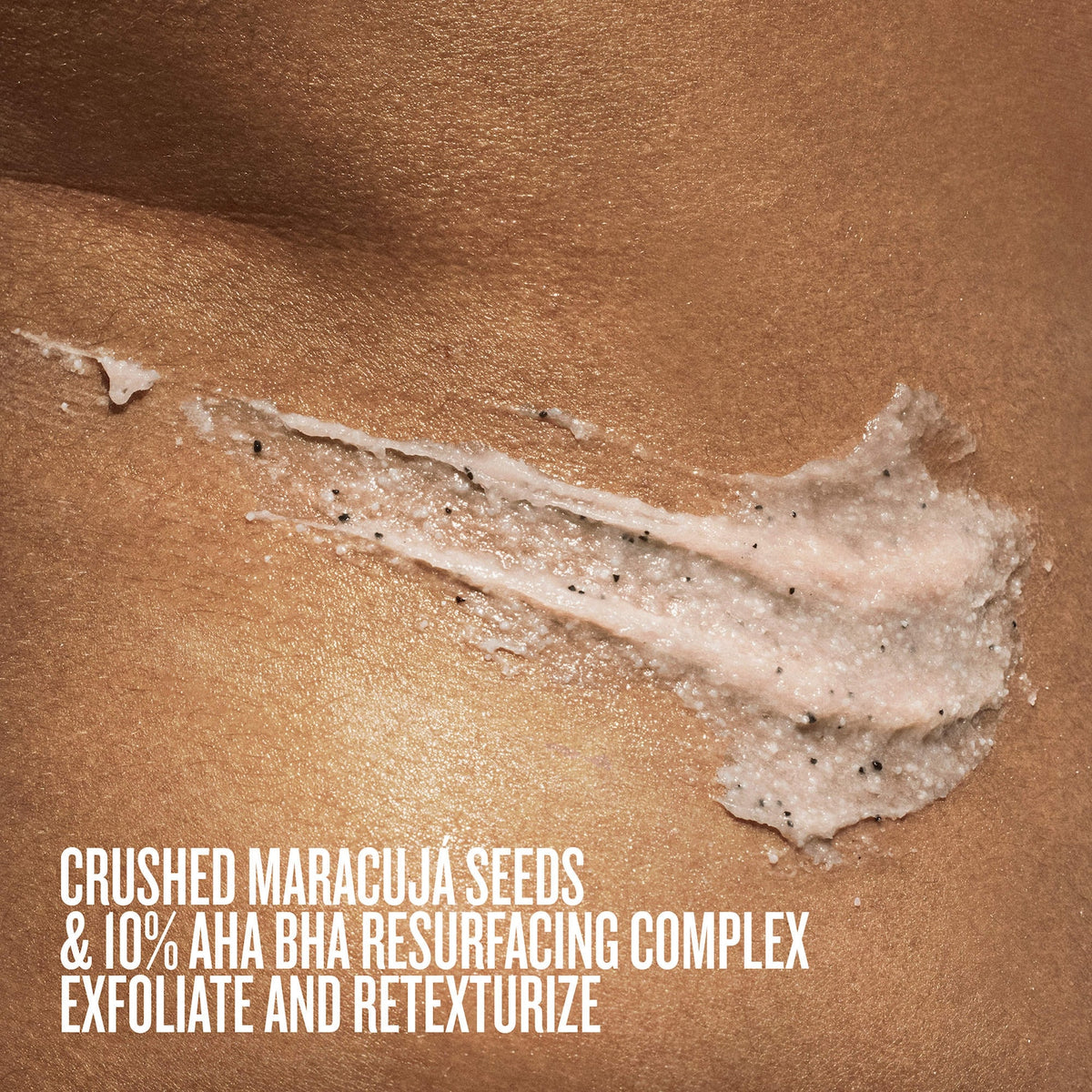Sol de Janeiro Bom Dia Body Scrub 10% AHA BHA Resurfacing Complex + Crushed Maracujá Seeds - 220 g