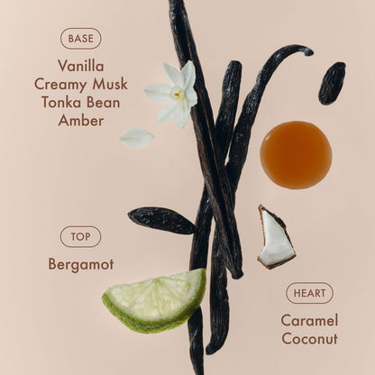 Summer Fridays Sunlit Vanilla Eau de Parfum with Vanilla and Caramel - 50 ml