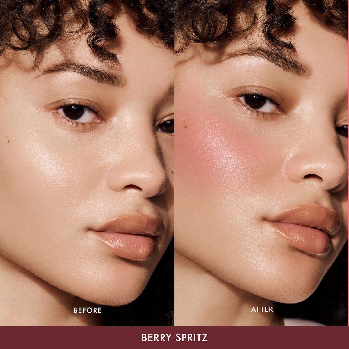 Summer Fridays Blush Butter Balm Hydrating Cream Blush with Peptides - Berry Spritz - neutral berry