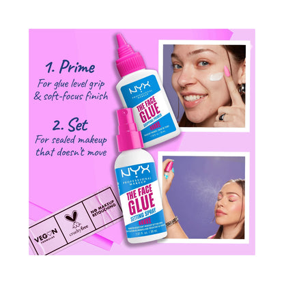 NYX Professional Makeup Primer The Face Glue Primer 24 Hour Hydration - 35 ml
