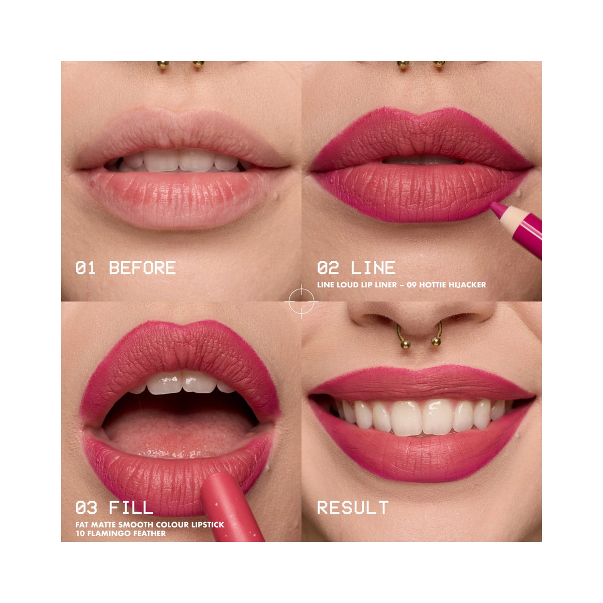 NYX Professional Makeup Fat Matte Smooth Colour Lipstick