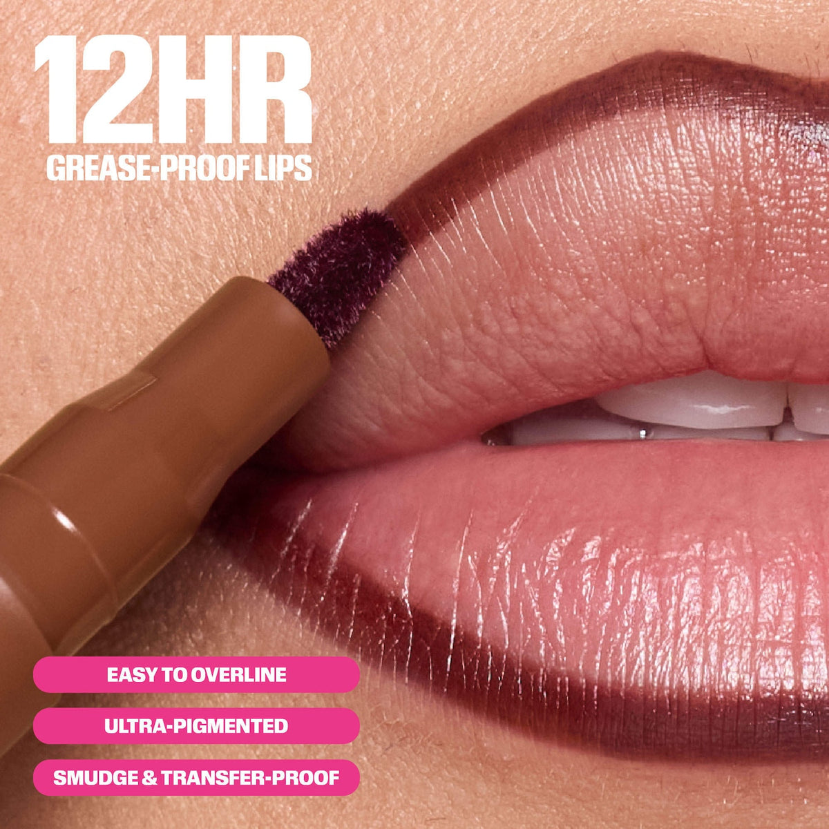 Huda Beauty Lip Contour Lip Stain for 12-Hour Wear