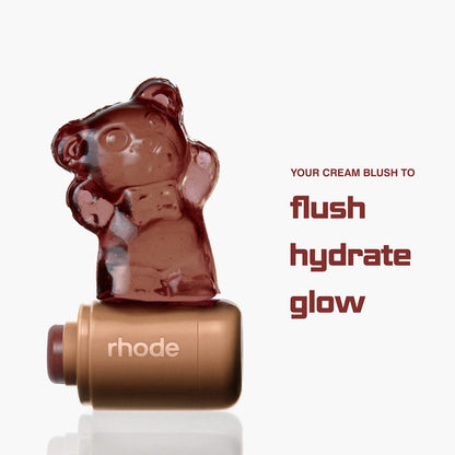 Rhode Pocket Blush Buildable Hydrating Cream Blush - Toasted Teddy - bronze terracotta