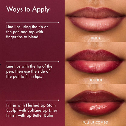 Summer Fridays Flushed Lip Stain 12HR Long-Lasting Lip Tint