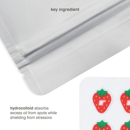 Rhode Spotwear Hydrocolloid Patches - Strawberry - 36 patchespack