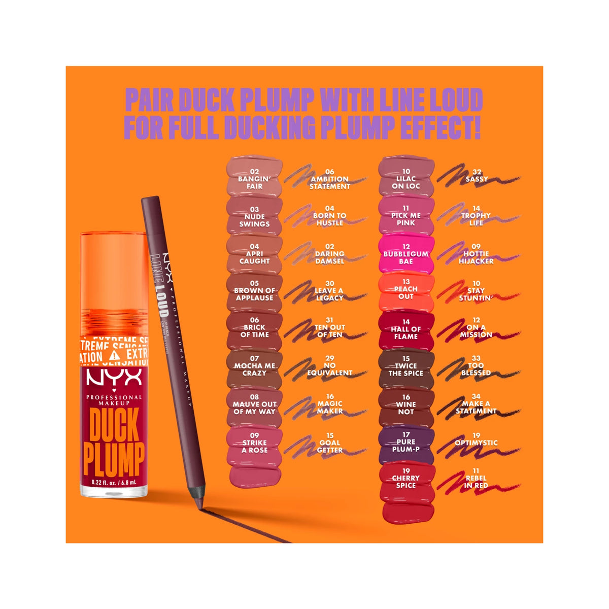 NYX Professional Makeup Duck Plump Lip Clear Plumping Gloss