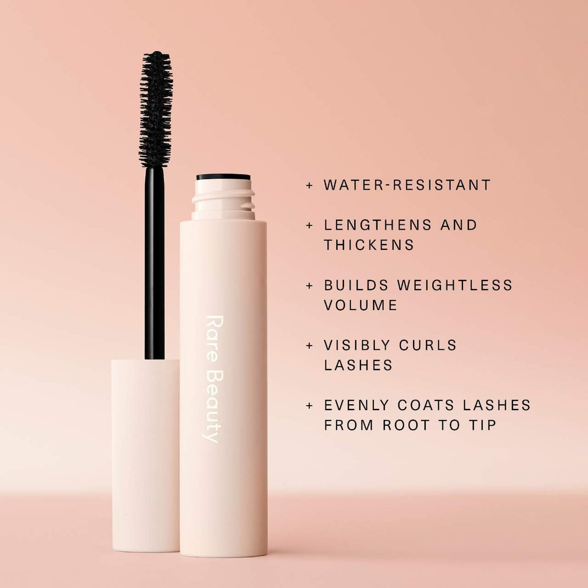 Rare Beauty by Selena Gomez Perfect Strokes Universal Volumizing Mascara - Black - $24.00