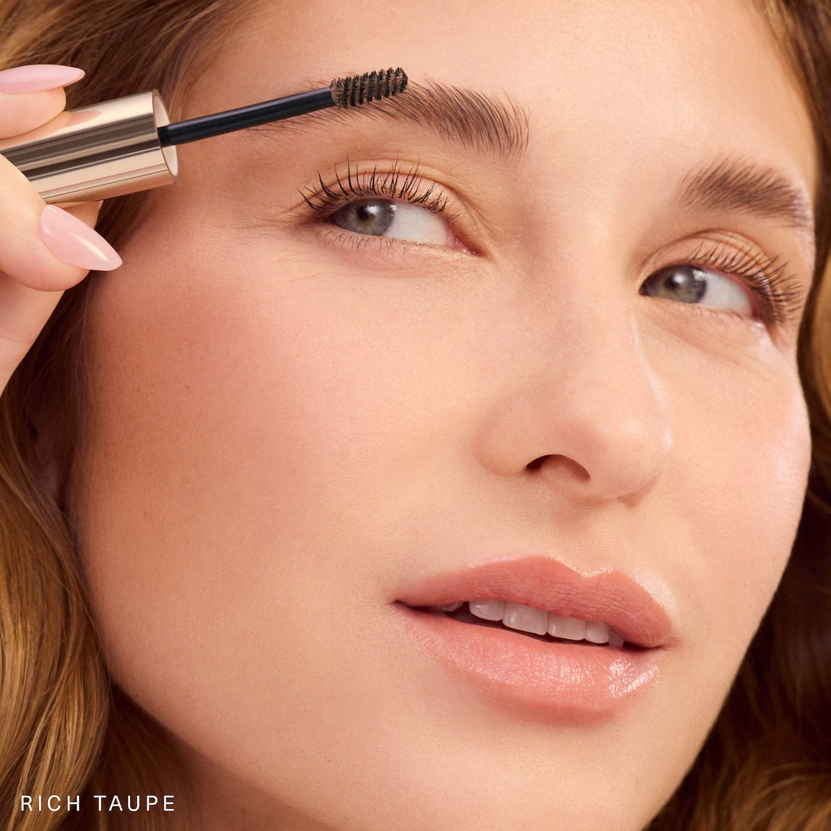 Rare Beauty by Selena Gomez Brow Harmony Flexible Lifting and Laminating Eyebrow Gel - Rich Taupe